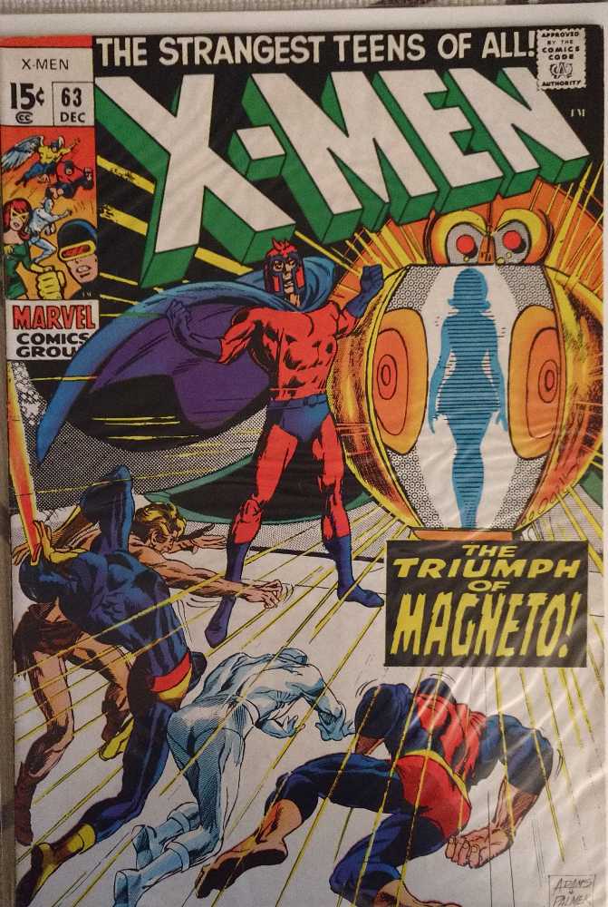 The Uncanny X-Men - Marvel Comics (63 - Dec 1969) comic book collectible - Main Image 3