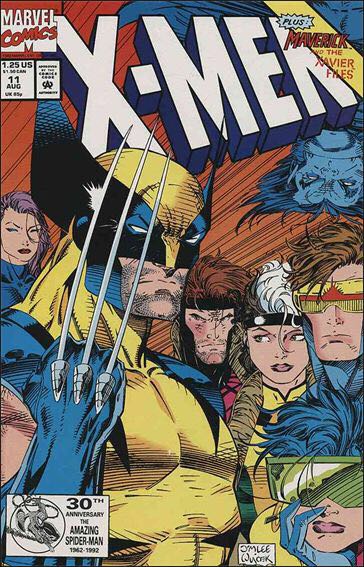 X-Men - Marvel Comics (11 - 08/1992) comic book collectible [Barcode 00928101772108] - Main Image 1