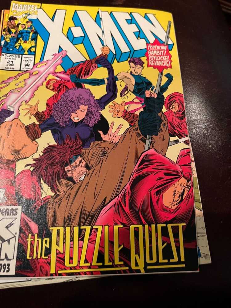 X-Men - Marvel Comics (21 - Jun 1993) comic book collectible [Barcode 00928101772106] - Main Image 2
