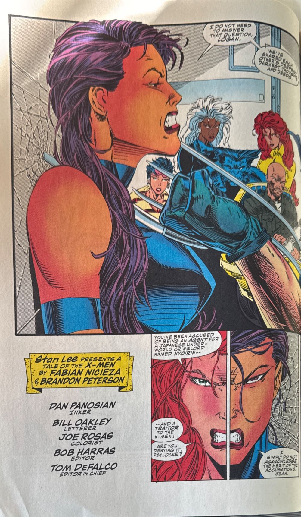 X-Men - Marvel Comics (21 - Jun 1993) comic book collectible [Barcode 00928101772106] - Main Image 4