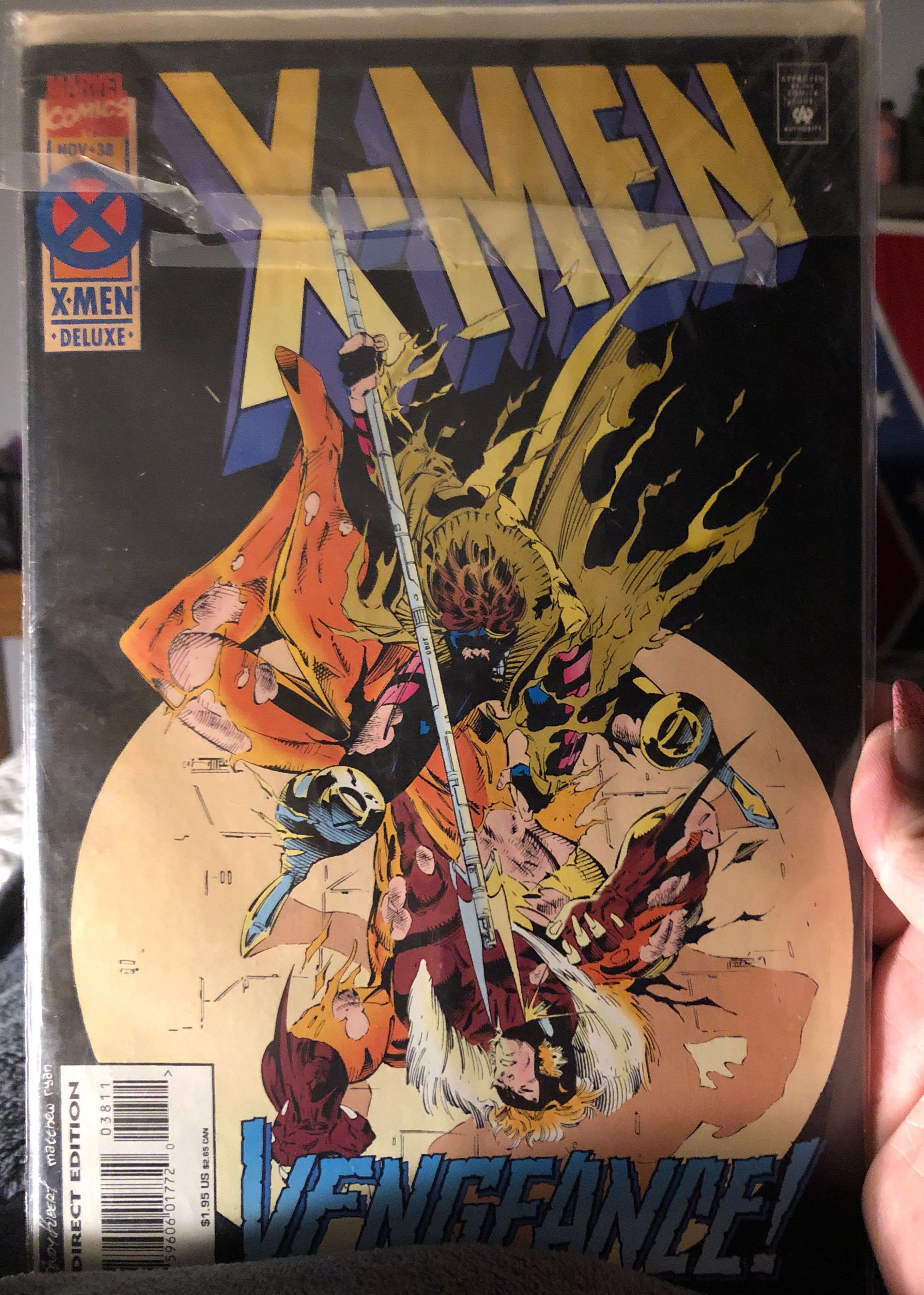 X-Men - Marvel (38 - Nov 1994) comic book collectible [Barcode 75960601772003811] - Main Image 3
