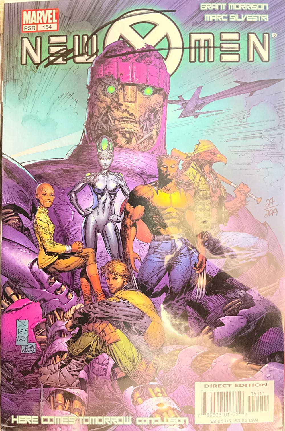 New X-Men Vol 1 - Marvel Comics (154 - May 2004) comic book collectible [Barcode 75960601772015411] - Main Image 3