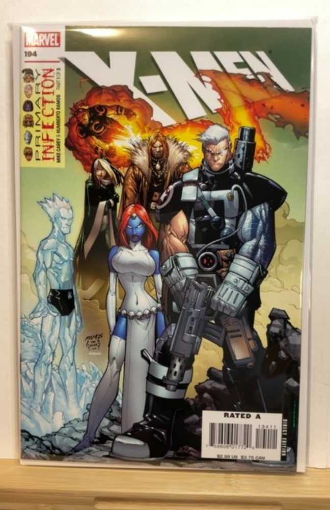 X-Men - Marvel Comics (194 - Feb 2007) comic book collectible [Barcode 75960601772019411] - Main Image 2