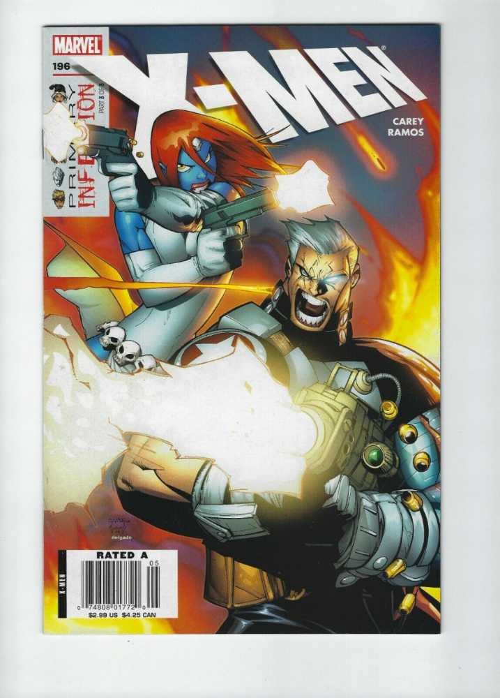 X-Men - Marvel Comics (196 - Apr 2007) comic book collectible [Barcode 75960601772019611] - Main Image 3