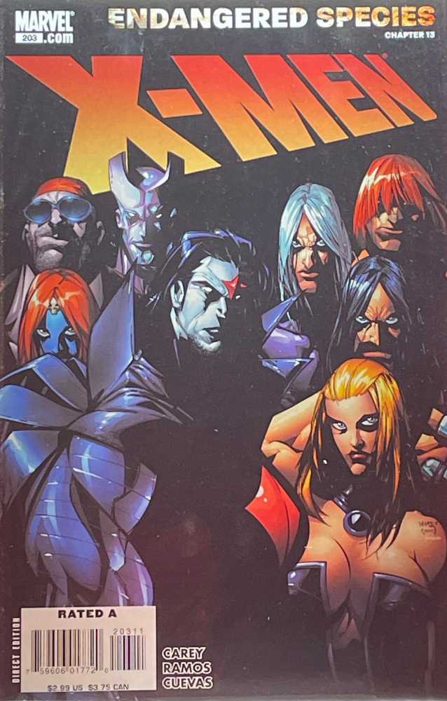 X-Men V2 - Marvel Comics (203 - 11/2007) comic book collectible [Barcode 75960601772020311] - Main Image 3