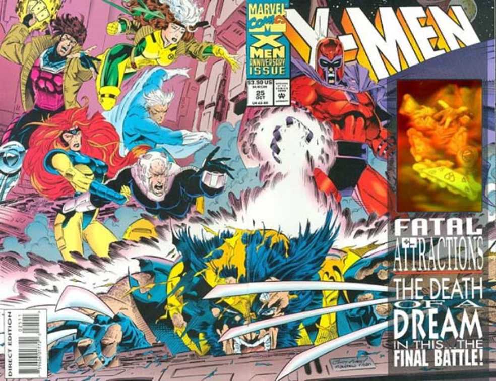 X-Men (Vol. 1) - Marvel Comics (25 - Oct 1993) comic book collectible - Main Image 3