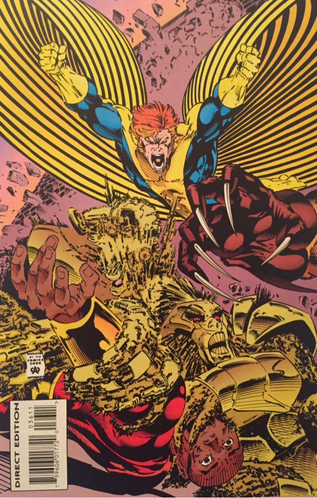 X-MEN - Marvel Comics (36 - 09/1994) comic book collectible [Barcode 75960601772003621] - Main Image 2