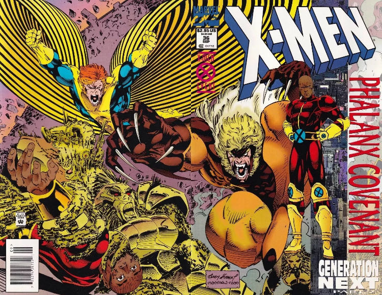 X-MEN - Marvel Comics (36 - 09/1994) comic book collectible [Barcode 75960601772003621] - Main Image 3