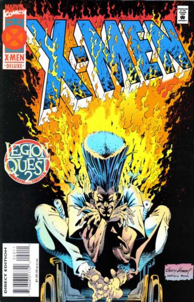 X-Men, Vol. 2 - Marvel Comics (40 - Jan 1995) comic book collectible [Barcode 75960601772004011] - Main Image 3