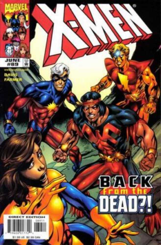 X-Men - Marvel Comics (89 - 06/1999) comic book collectible [Barcode 75960601772008911] - Main Image 2