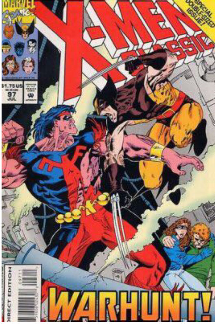 X-Men Classic - Marvel Comics (97 - Jul 1994) comic book collectible [Barcode 72527402430807] - Main Image 2