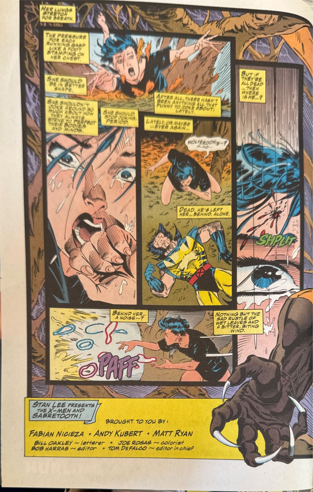 X-Men (Vol. 2) - Marvel Comics (28 - Jan 1994) comic book collectible [Barcode 00928101772101] - Main Image 4