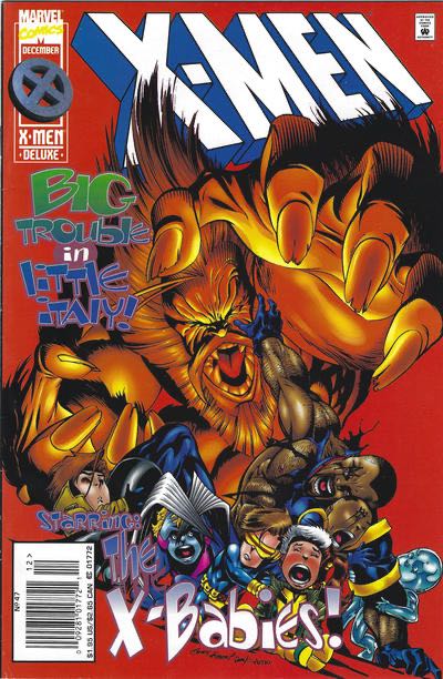 X-Men - Marvel Comics (47 - 12/1995) comic book collectible [Barcode 75960601772004711] - Main Image 2