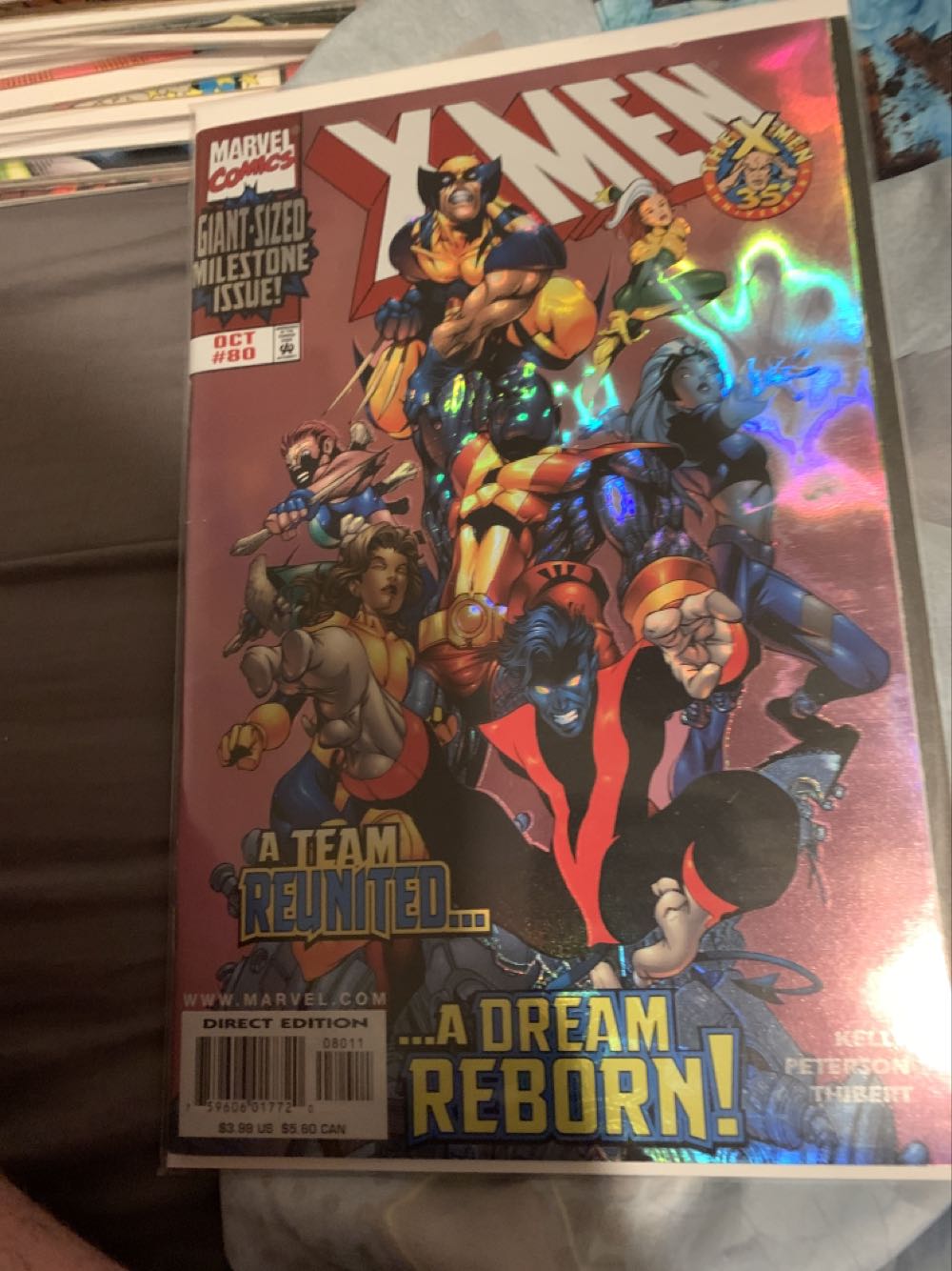 X-Men (Vol. 2) - Marvel Comics (80 - Oct 1998) comic book collectible [Barcode 75960601772008011] - Main Image 2