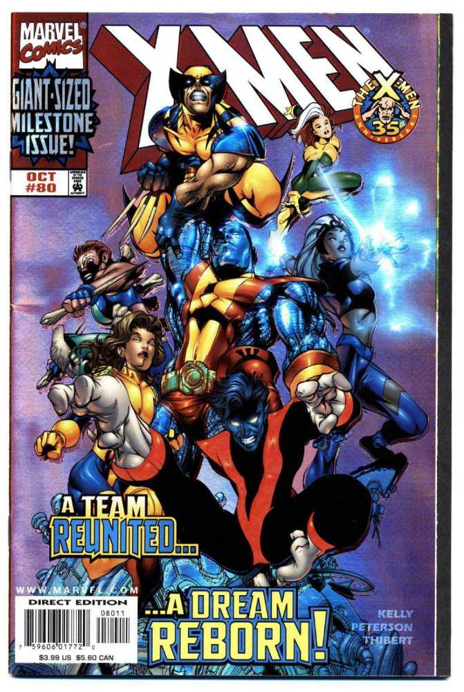 X-Men (Vol. 2) - Marvel Comics (80 - Oct 1998) comic book collectible [Barcode 75960601772008011] - Main Image 3