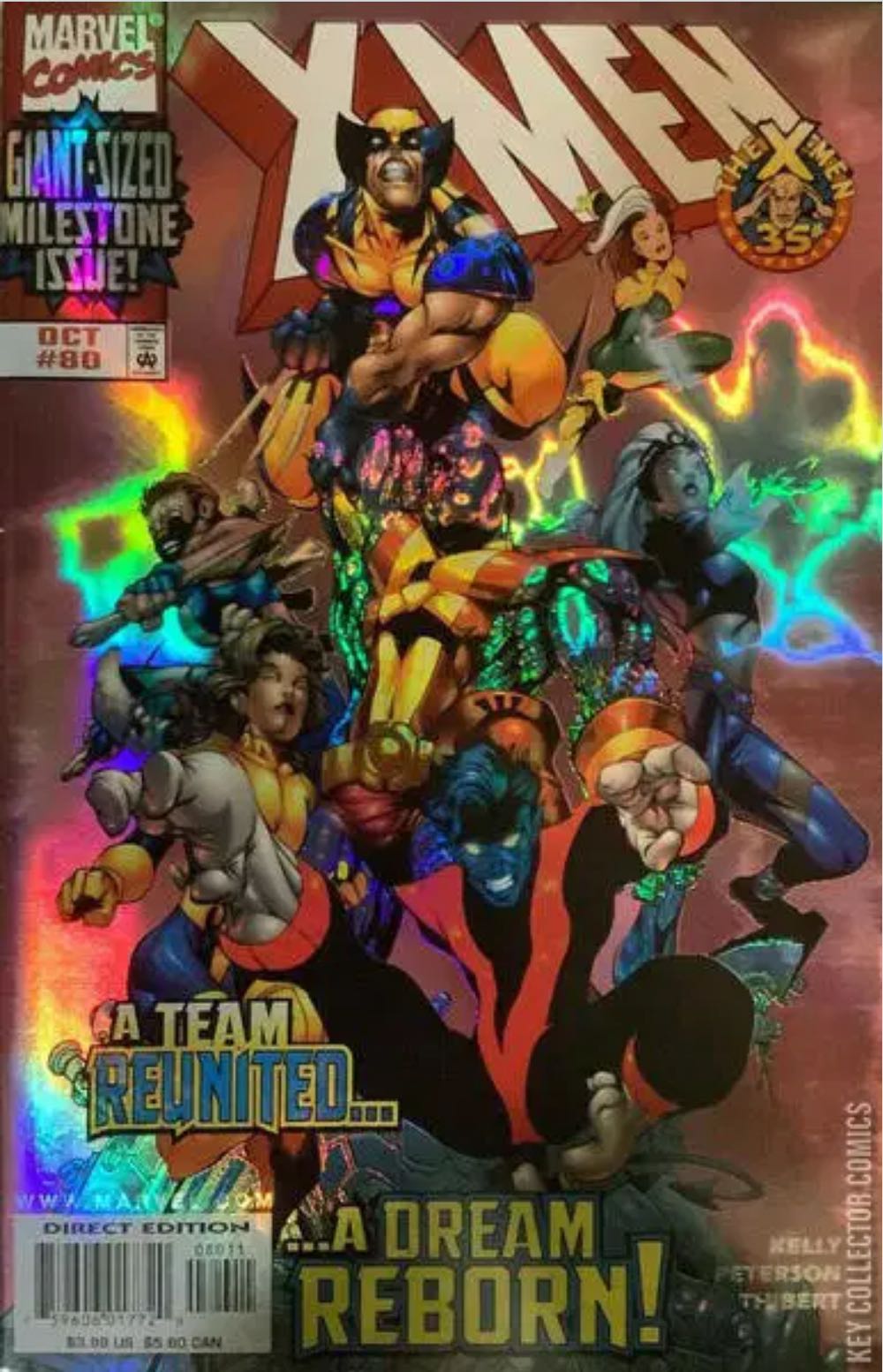 X-Men (Vol. 2) - Marvel Comics (80 - Oct 1998) comic book collectible [Barcode 75960601772008011] - Main Image 4