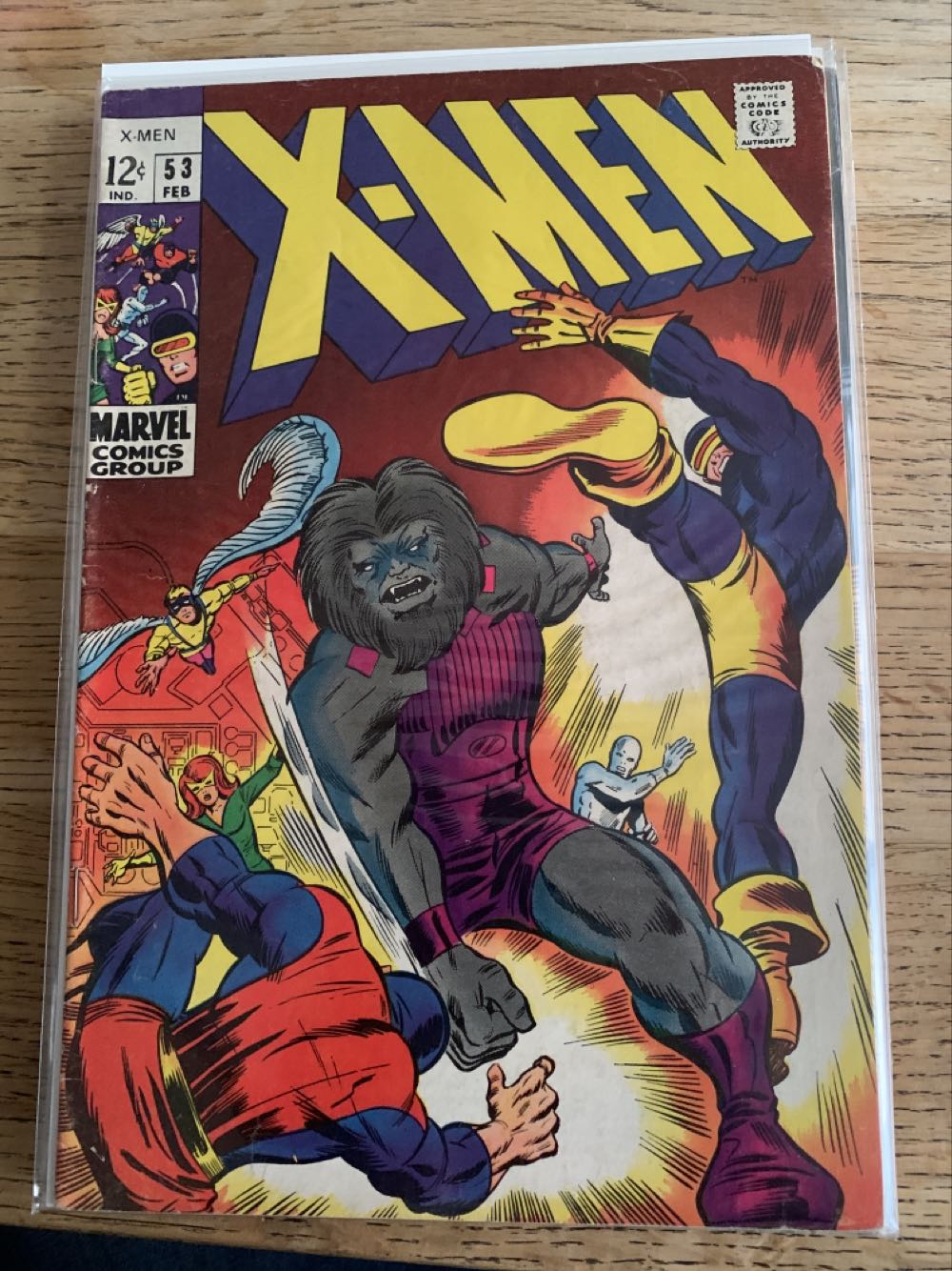 X-Men - Marvel Comics (53 - Feb 1969) comic book collectible - Main Image 2