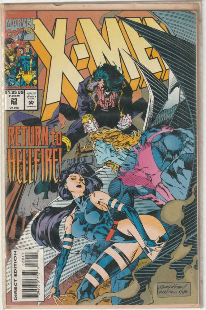 X-Men - Marvel Comics (29 - Feb 1994) comic book collectible [Barcode 75960601772002911] - Main Image 3