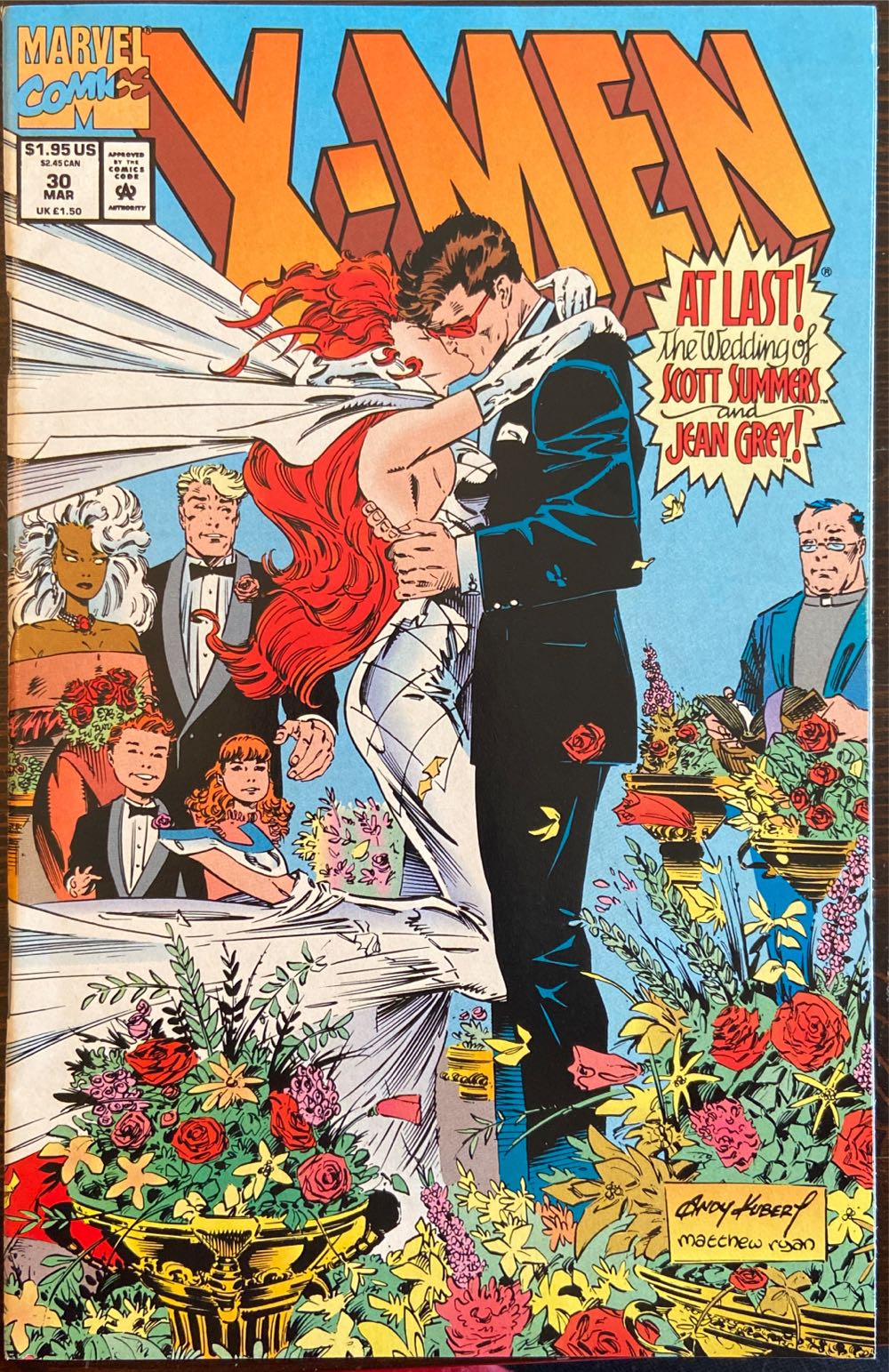 X-Men - Marvel (30 - Mar 1994) comic book collectible [Barcode 75960601772003011] - Main Image 2