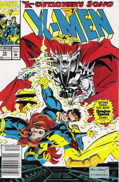 X-Men - Marvel Comics (15 - Dec 1992) comic book collectible [Barcode 759606017720] - Main Image 2