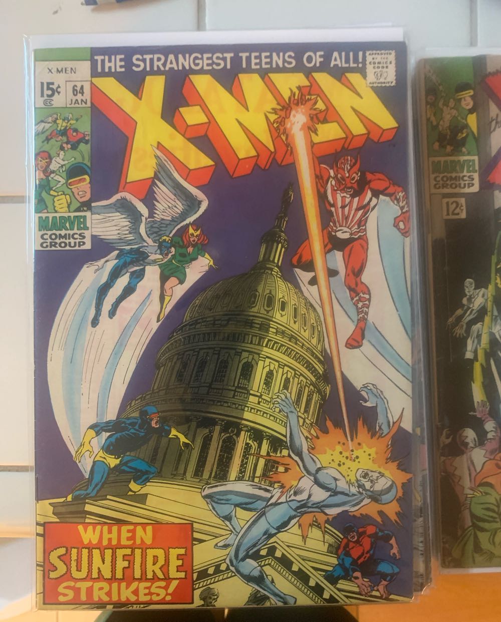 X-Men (1st) - Marvel Comics (64 - 01/1970) comic book collectible - Main Image 3