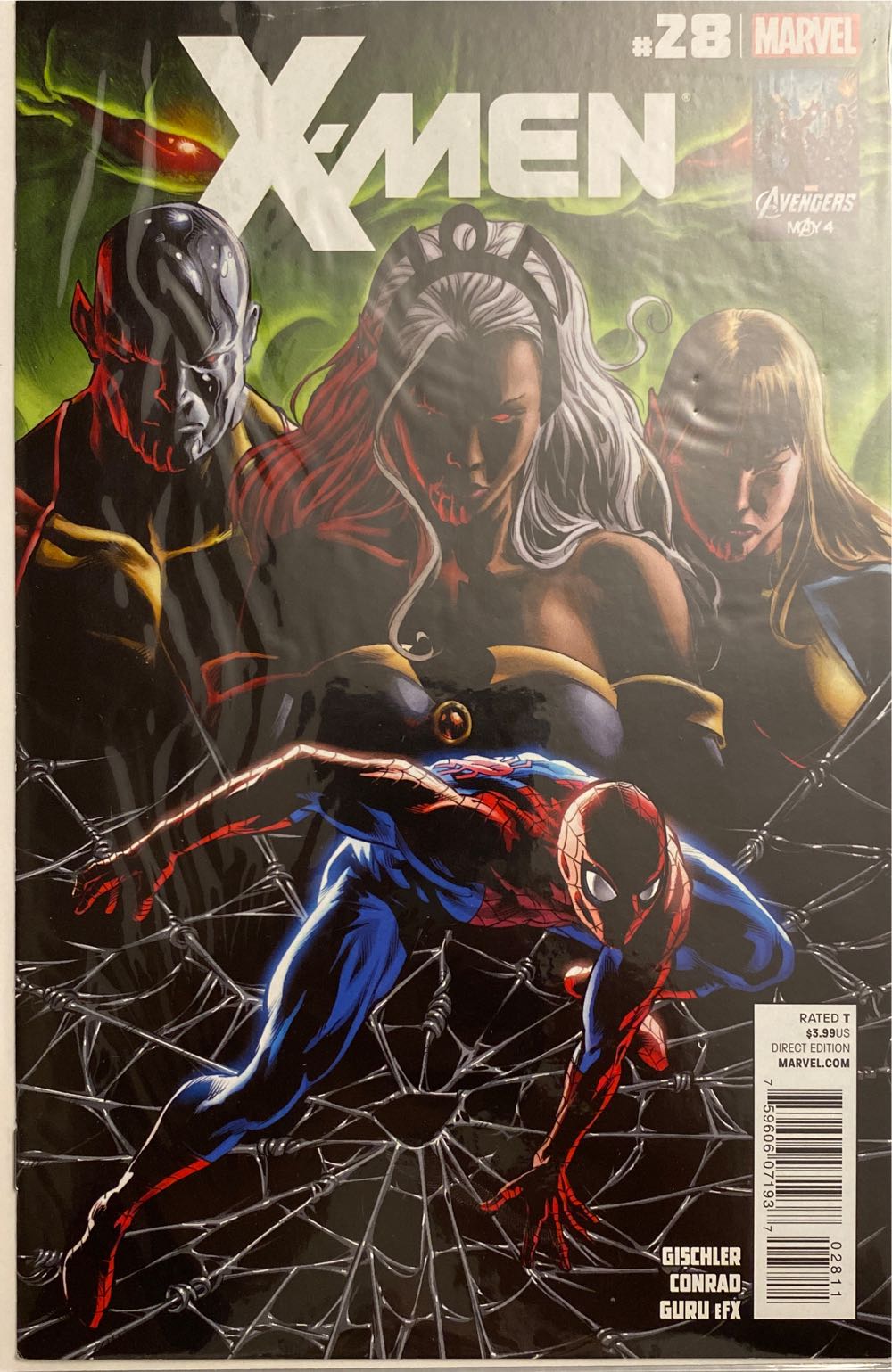 X-Men (Vol. 2) - Marvel Comics (28 - Jul 2012) comic book collectible [Barcode 75960607193702811] - Main Image 2