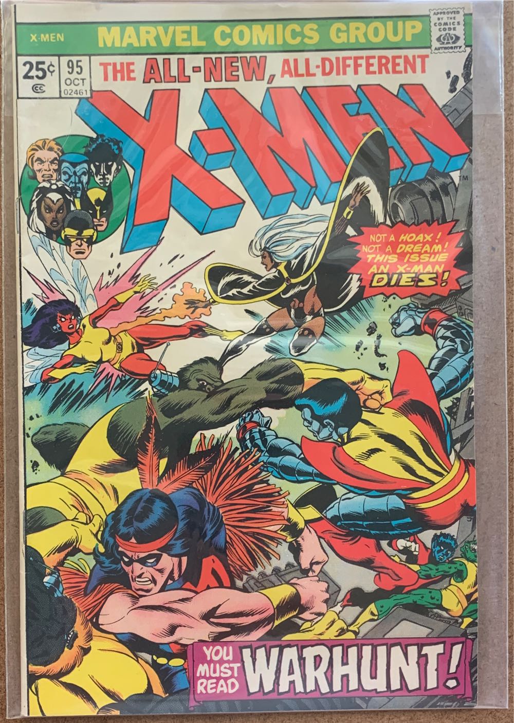 X-Men (1st) - Marvel Comics (95 - Oct 1975) comic book collectible - Main Image 3