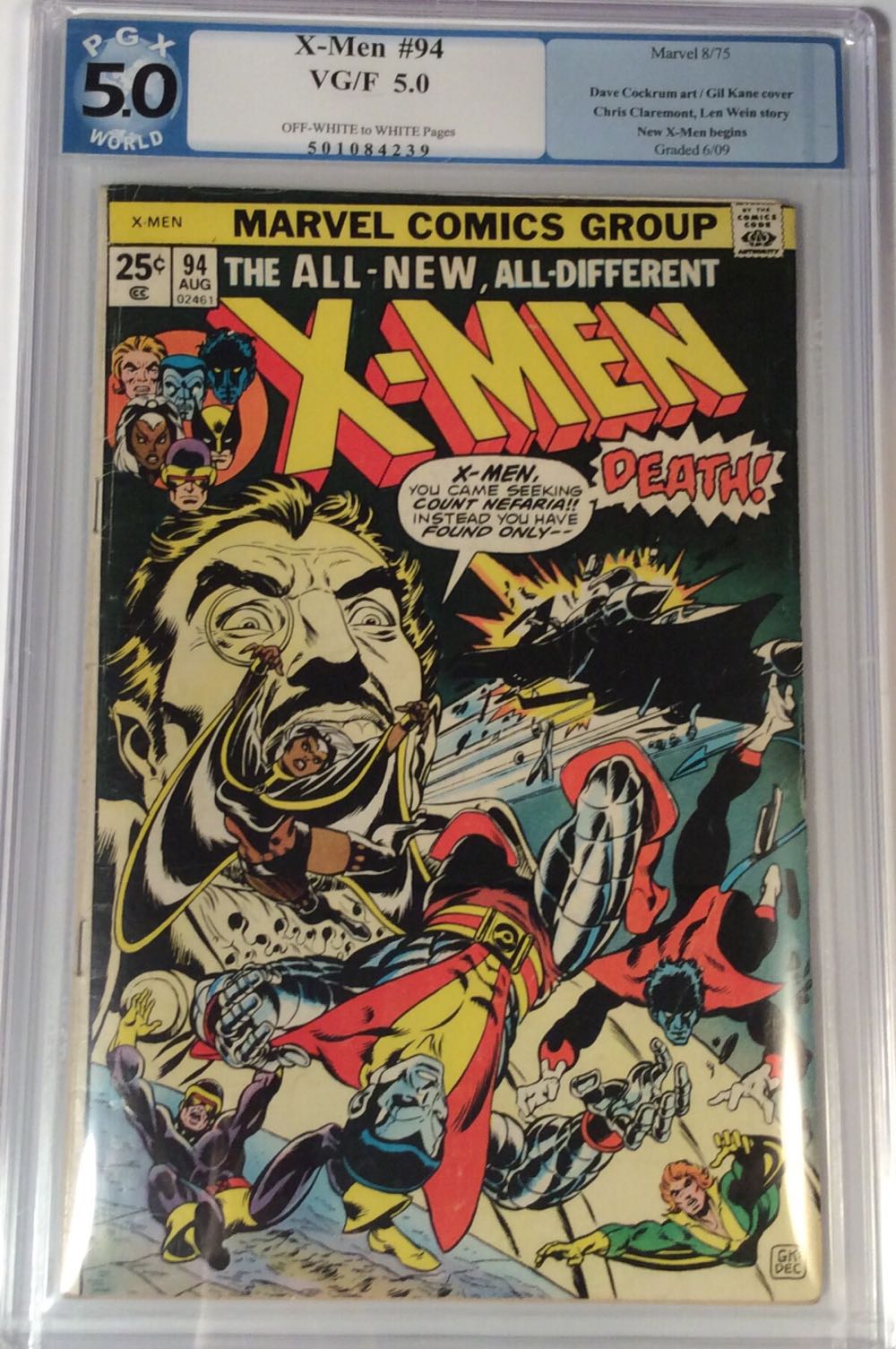 X-Men - Marvel Comics (94 - 08/1975) comic book collectible - Main Image 3