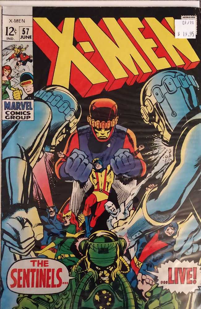 X-Men (1st) - Marvel Comics (57 - Jun 1969) comic book collectible - Main Image 2