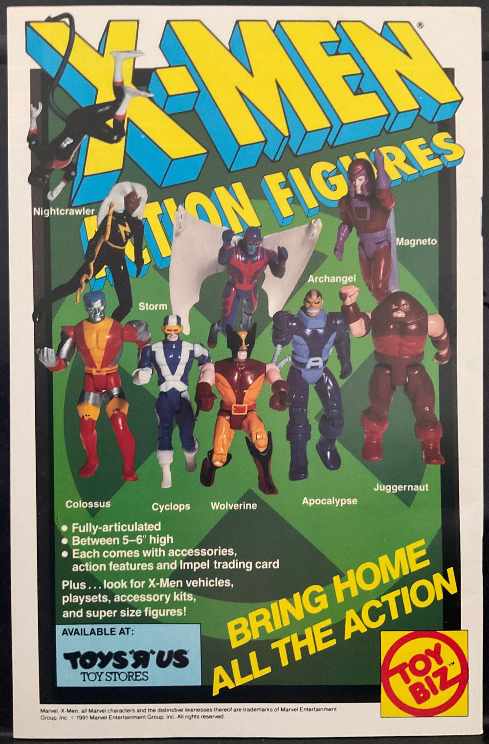 X-Men - Marvel (1 - 10/1991) comic book collectible - Main Image 2
