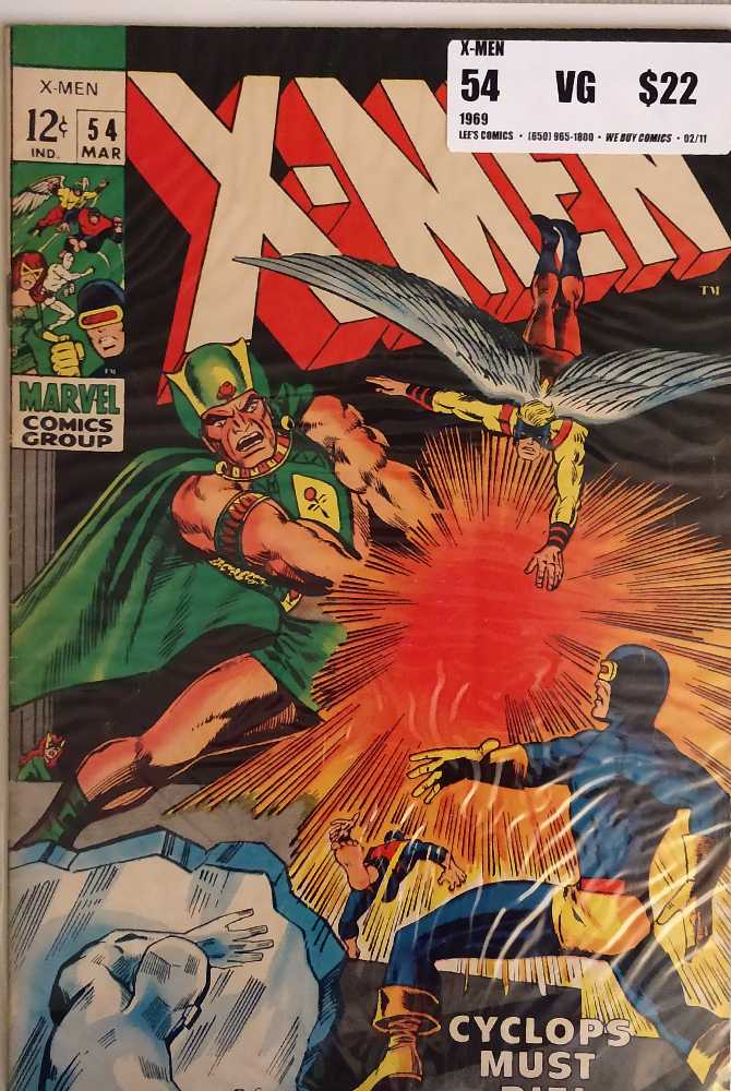 Uncanny X-Men - Marvel Comics (54 - 03/1969) comic book collectible - Main Image 2