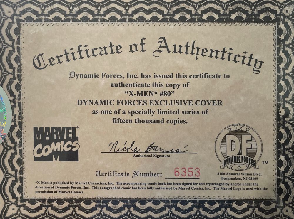 X-Men  (80) comic book collectible - Main Image 3