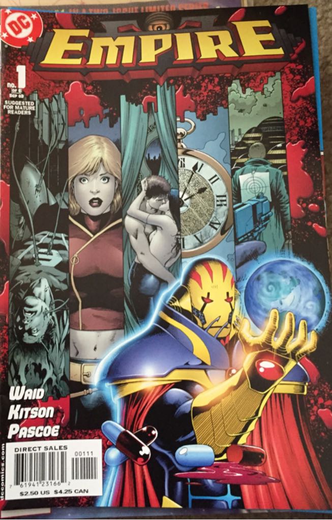 Empire  (1) comic book collectible [Barcode 761941231662] - Main Image 1