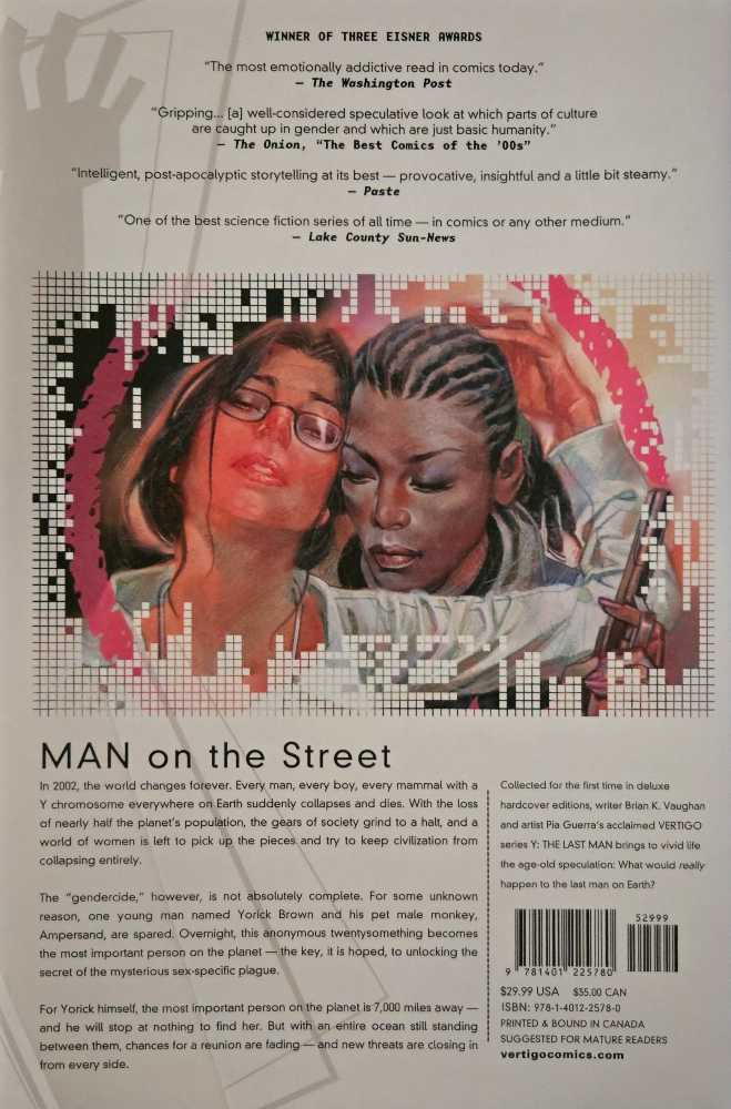 Y The Last Man Deluxe Edition Book 3 - Vertigo (3 - Apr 2010) comic book collectible [Barcode 9781401225780] - Main Image 2