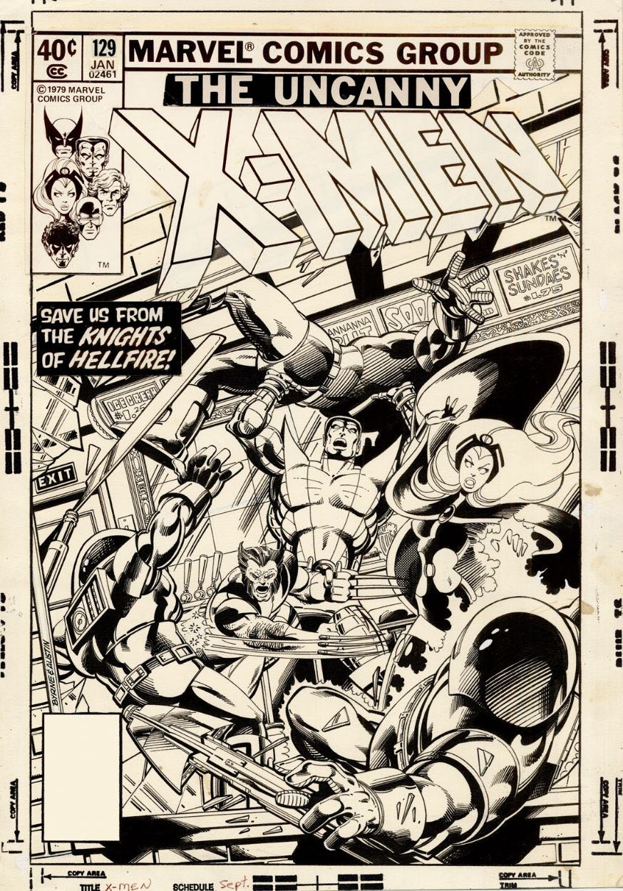 The Uncanny X-Men - Marvel Comics (129 - Jan 1980) comic book collectible [Barcode 071486024613] - Main Image 3