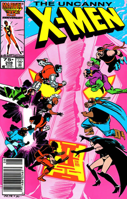 Uncanny X-Men - Marvel (205 - May 1986) comic book collectible [Barcode 071486024613] - Main Image 4