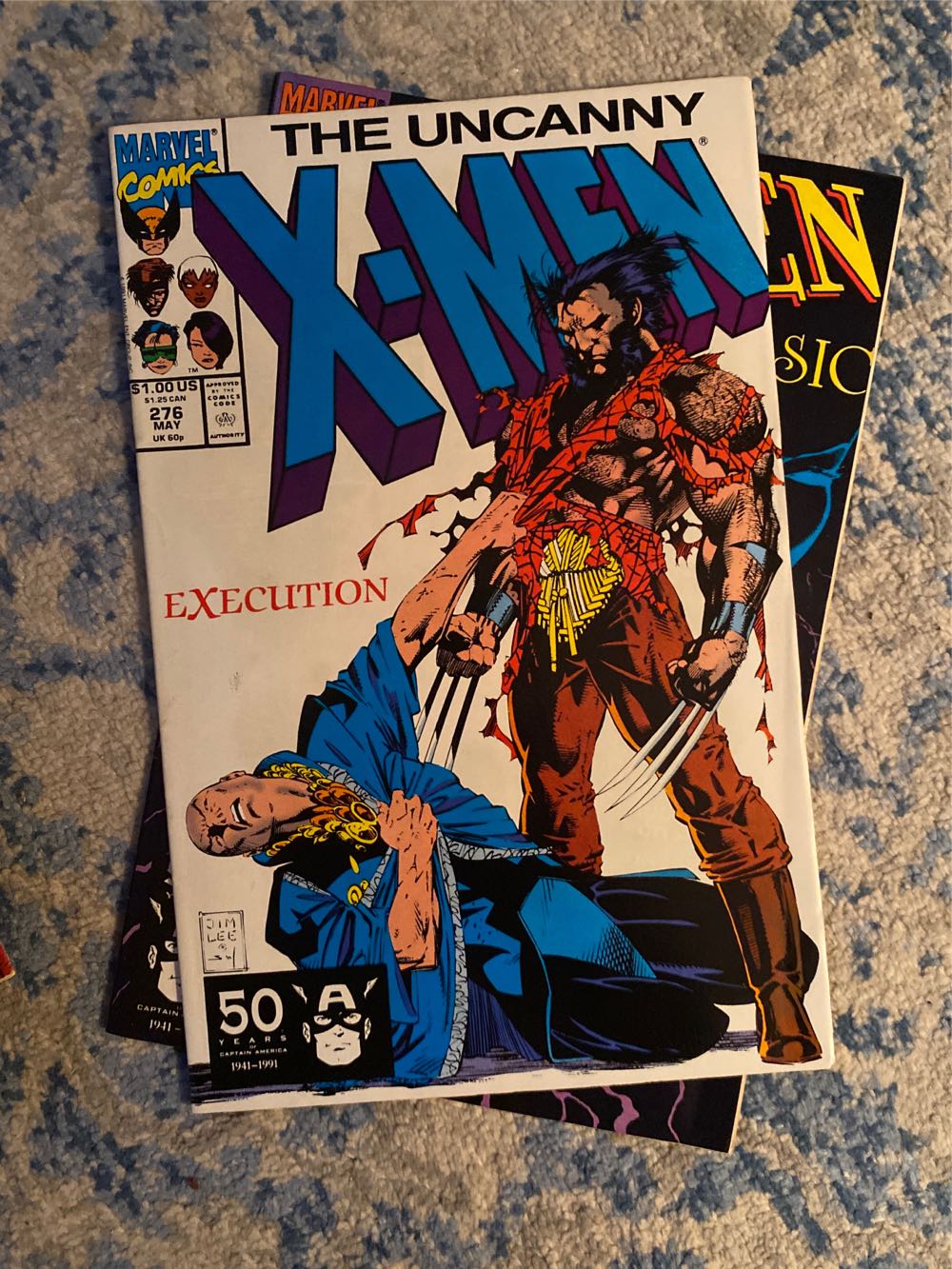 Uncanny X-Men, The - Marvel (276 - May 1991) comic book collectible [Barcode 071486024613] - Main Image 3