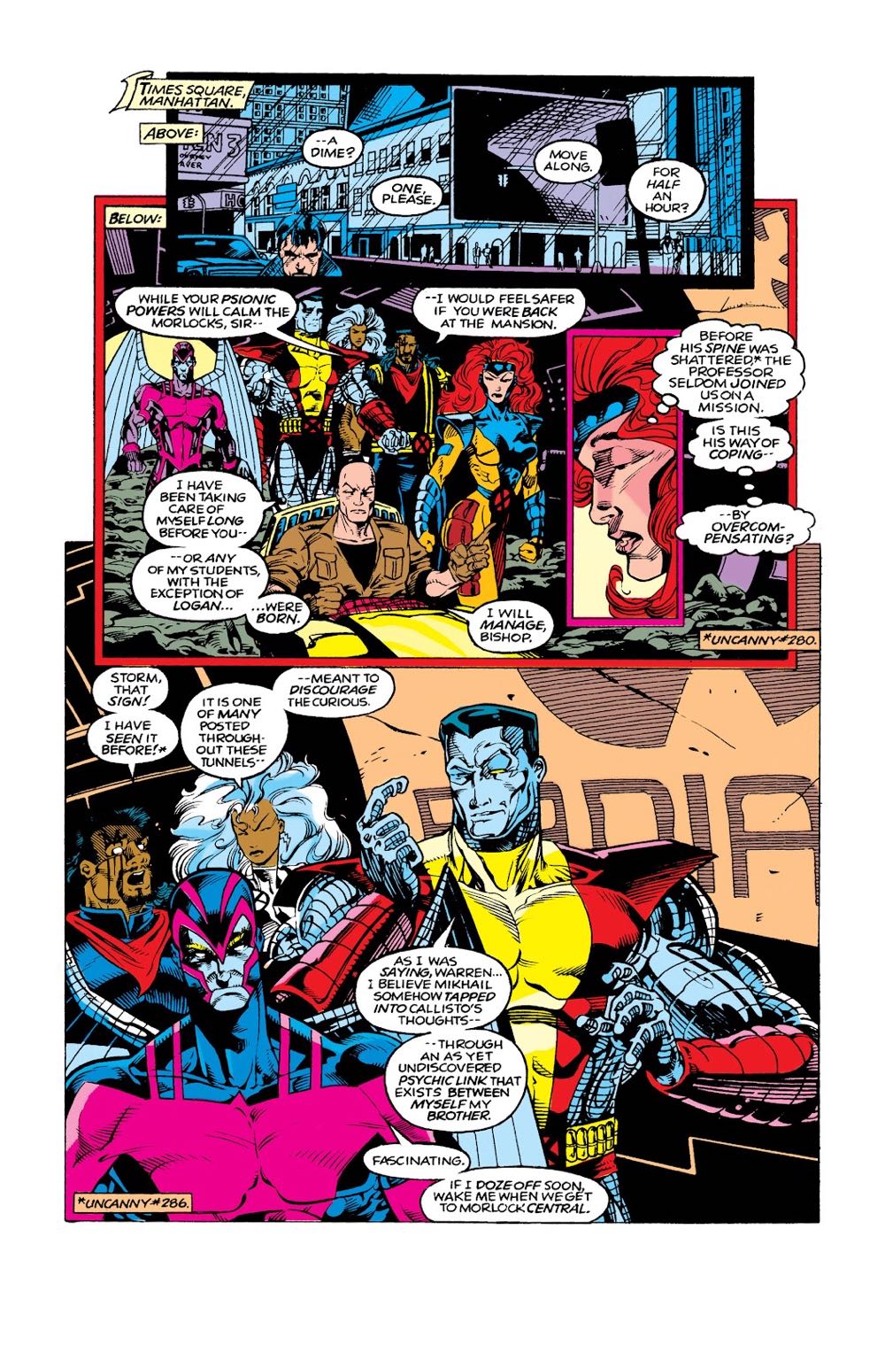 The Uncanny X-Men - Marvel (291 - Aug 1992) comic book collectible [Barcode 071486024613] - Main Image 3