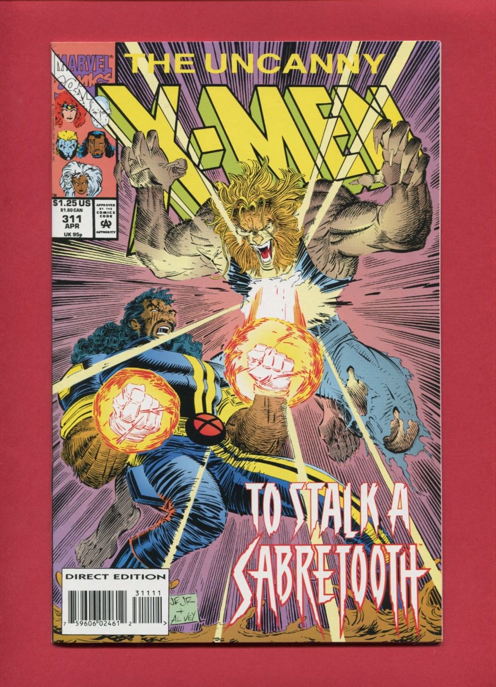 Uncanny X-Men - Marvel Comics (311 - 04/1994) comic book collectible [Barcode 759606024612] - Main Image 3