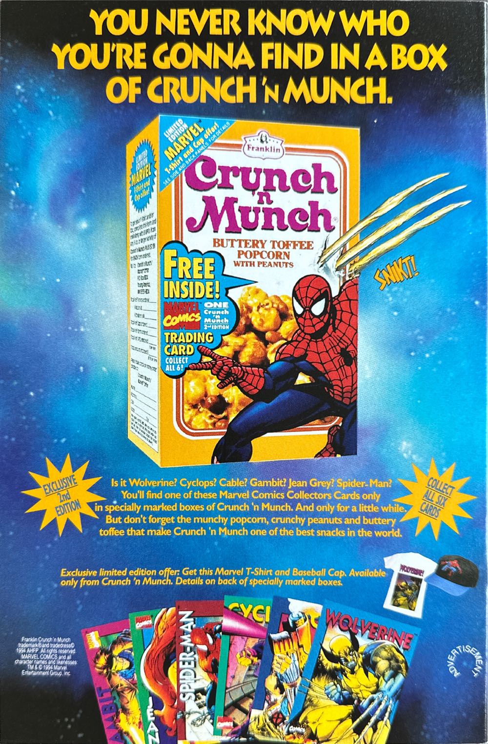 Uncanny X-Men - Marvel Comics (314 - 06/1994) comic book collectible [Barcode 759606024612] - Main Image 2