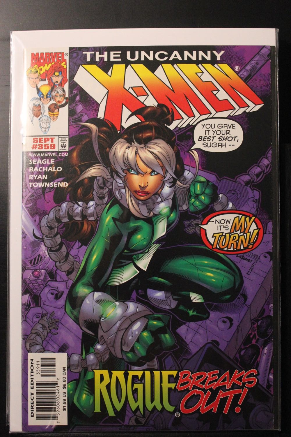 Uncanny X-Men (2001) - Marvel (396 - Sept 2001) comic book collectible [Barcode 759606024612] - Main Image 4