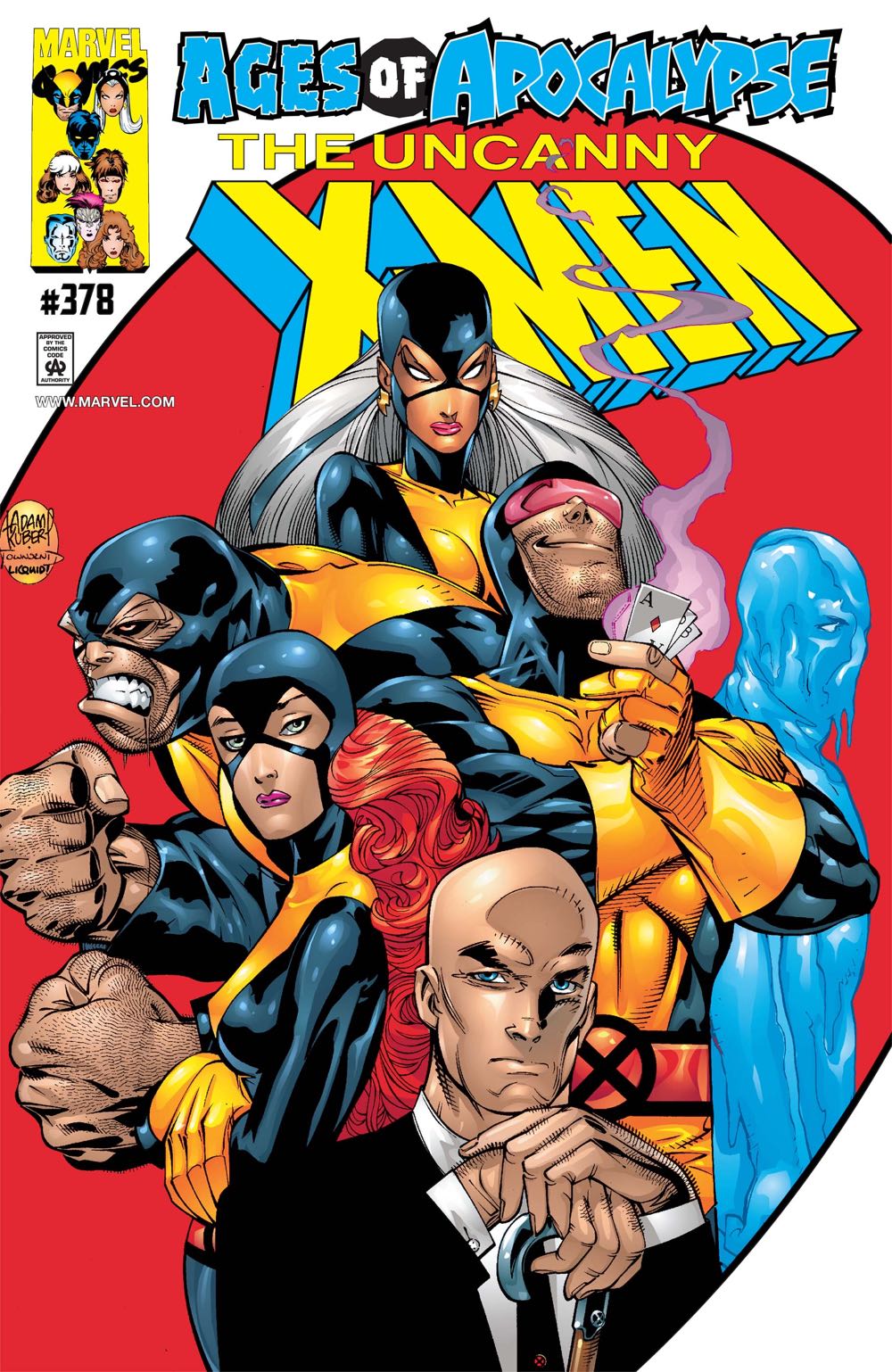 Uncanny X-Men - Marvel Comics (388 - Dec 2000) comic book collectible [Barcode 725274024612] - Main Image 4