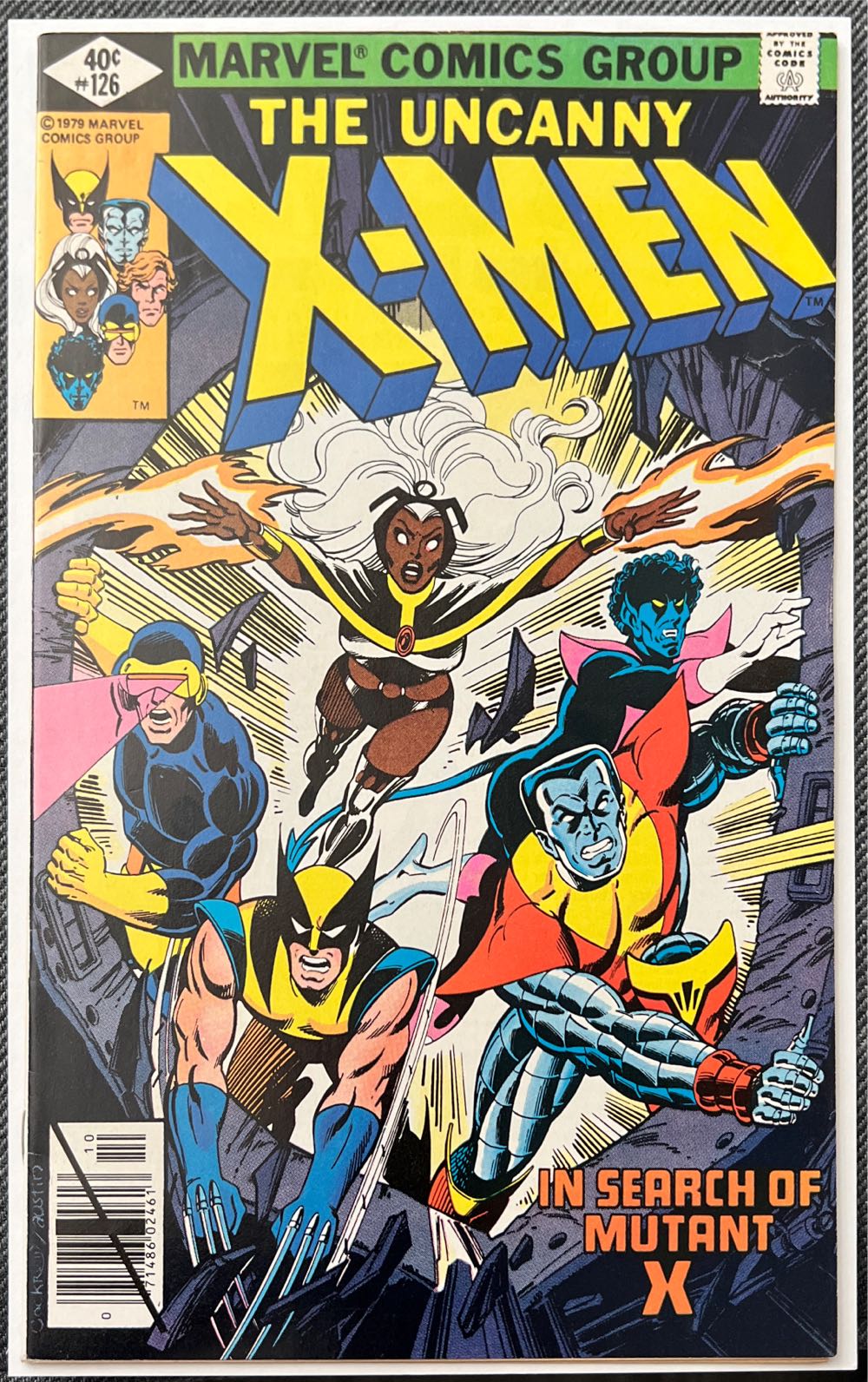 Uncanny X-Men, The - Marvel Comics (126 - Oct 1979) comic book collectible [Barcode 071486024613] - Main Image 3