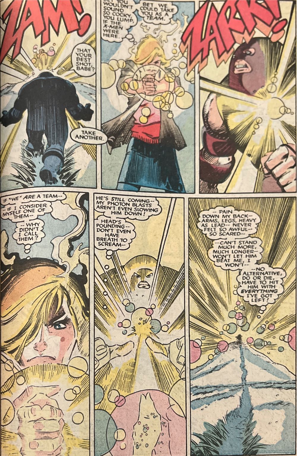 Uncanny X-Men - Marvel (217 - May 1987) comic book collectible [Barcode 071486024613] - Main Image 4