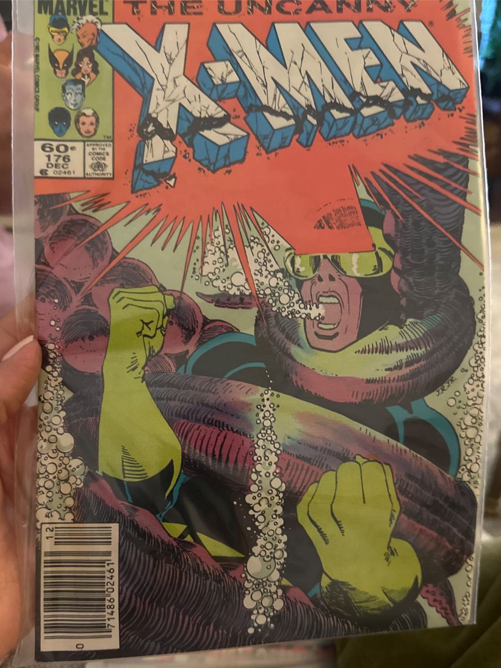 Uncanny X-Men - Marvel Comics Group (176 - Dec 1983) comic book collectible [Barcode 071486024613] - Main Image 2