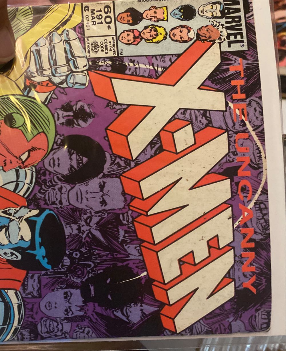 Uncanny X-Men - Marvel (191 - Mar 1985) comic book collectible [Barcode 071486024613] - Main Image 3