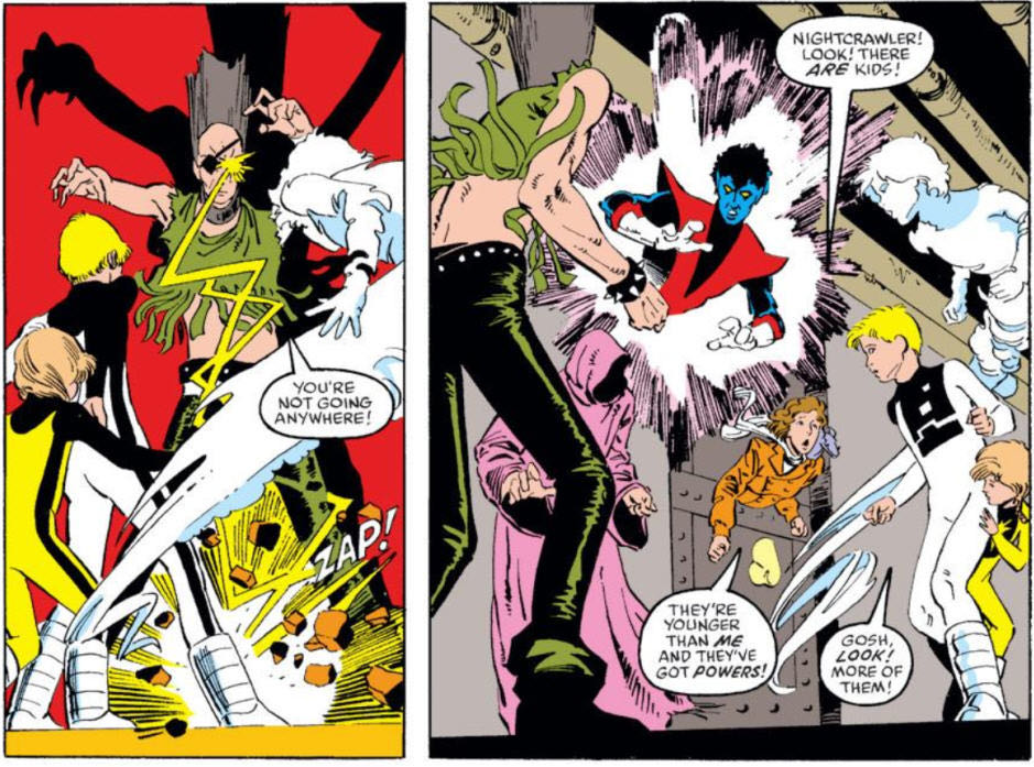 Uncanny X-Men - Marvel (195 - Jul 1985) comic book collectible [Barcode 071486024613] - Main Image 2