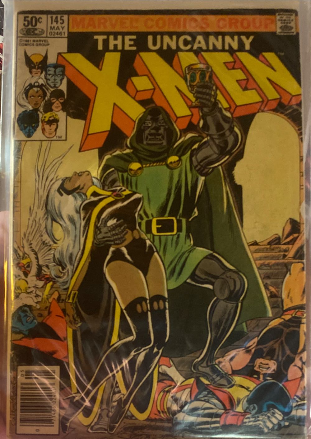 Uncanny X-Men - Marvel Comics Group (145 - May 1981) comic book collectible [Barcode 071486024613] - Main Image 3
