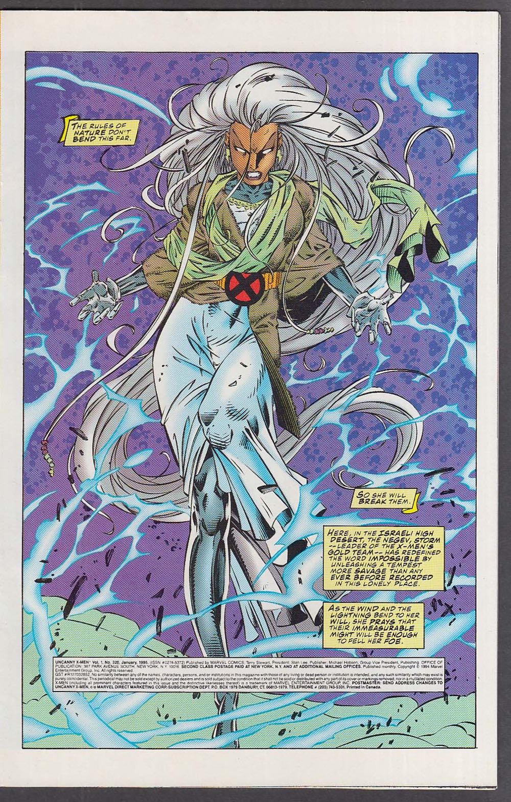Uncanny X-Men, The - Marvel Comics (320 - Jan 1995) comic book collectible [Barcode 009281024613] - Main Image 3