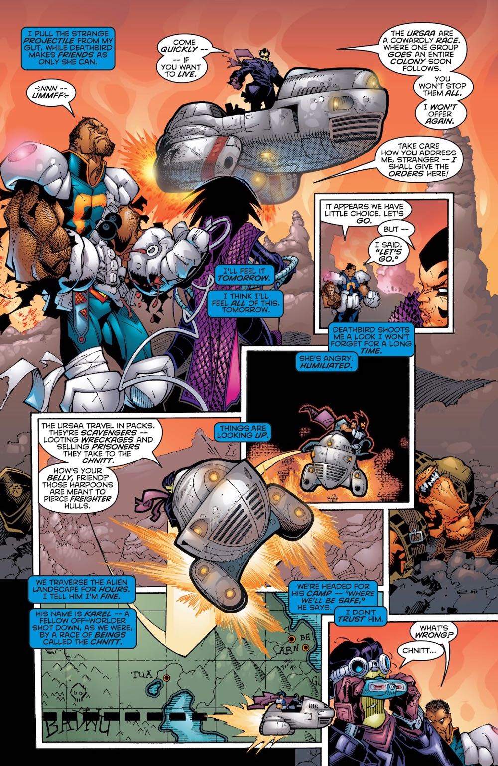 The Uncanny X-Men (1978) - Marvel (358 - Aug 1998) comic book collectible [Barcode 759606024612] - Main Image 4